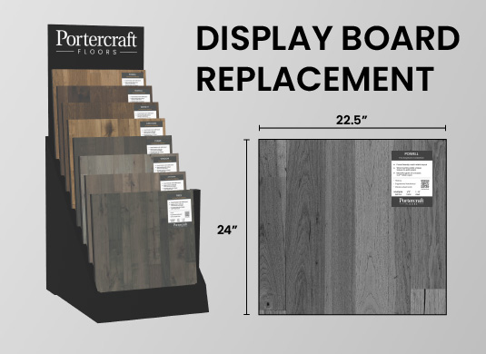 Driftwood Display Board